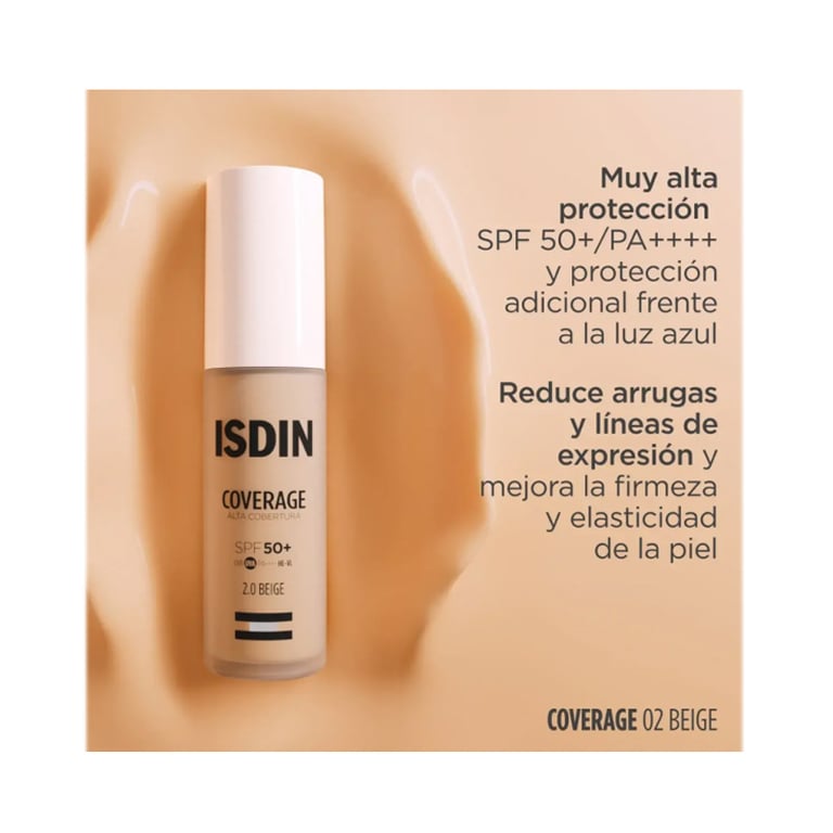 Coverage SPF50+ Beige 30g de Isdin
