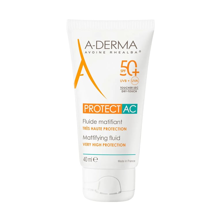 A-DERMA PROTECT AC CREMA PIEL ACNÉICA SPF50+