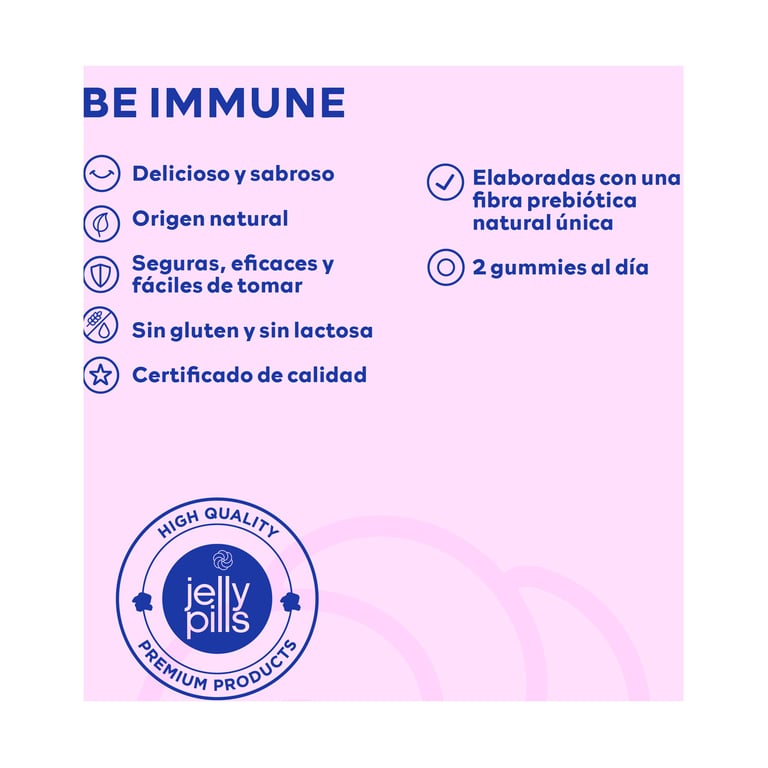 Be Inmune Gummies 70 Unités de Jelly Pills