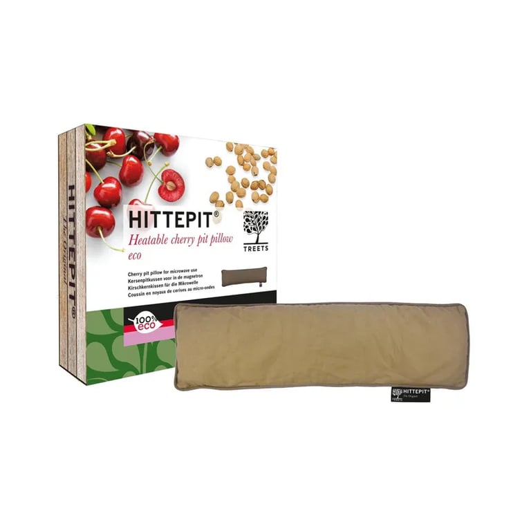 Hittepit Cojin Rectangular De Hueso De Cerezo