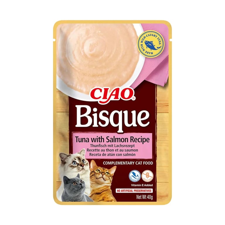 Cat Bisque Receta De Atún Con Salmón
