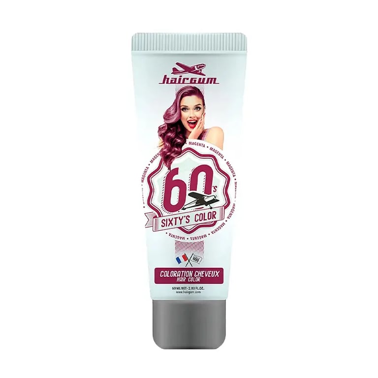 Sixty'S Color Hair Color #Magenta