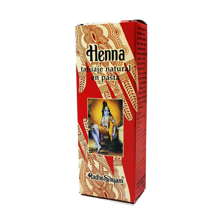 Pasta Henné per Tatuaggi Radhe