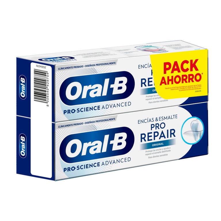Gencives & Email Repair Original Pâte Dentifrice 2 Unités 75 ml de Oral-B