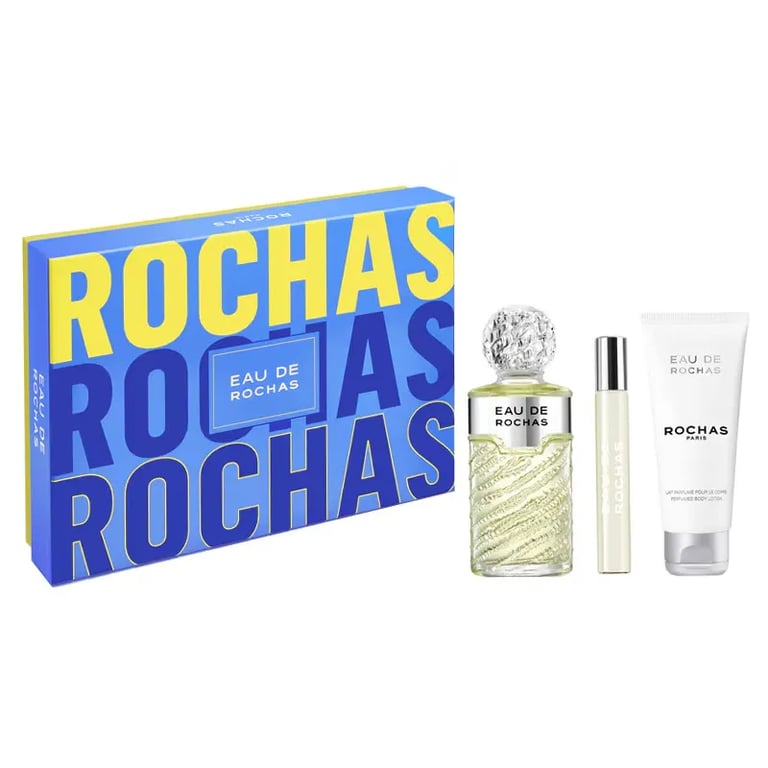 Eau De Rochas EDT 100 ml + EDT 20 ml + Body Lotion 100 ml