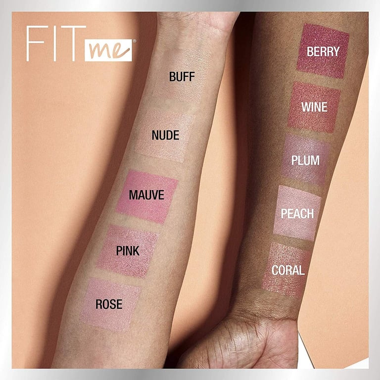 Fit Me! Blush #55-Berry de Maybelline