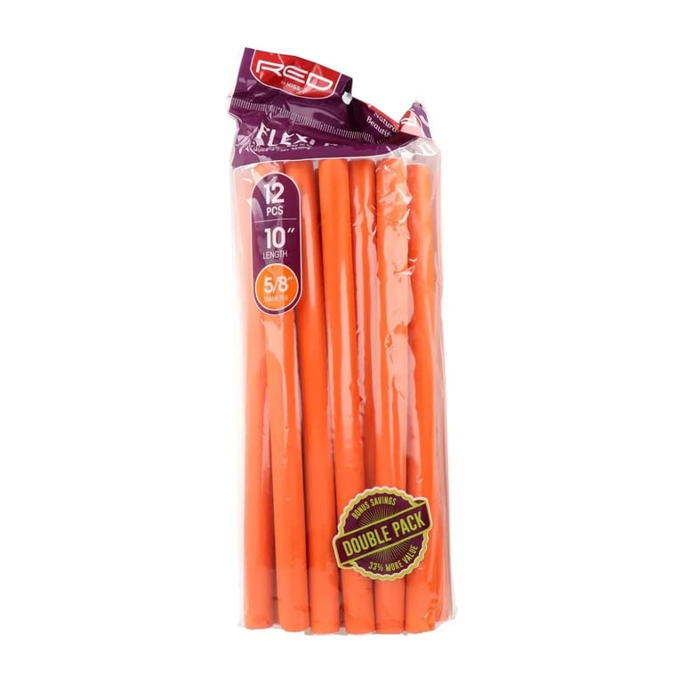 Flexi Rods 10" 5/8" Rulli Flessibili #Orange