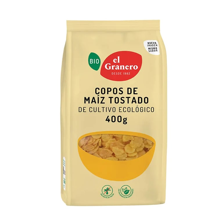 Copos De Maiz Tostados Bio