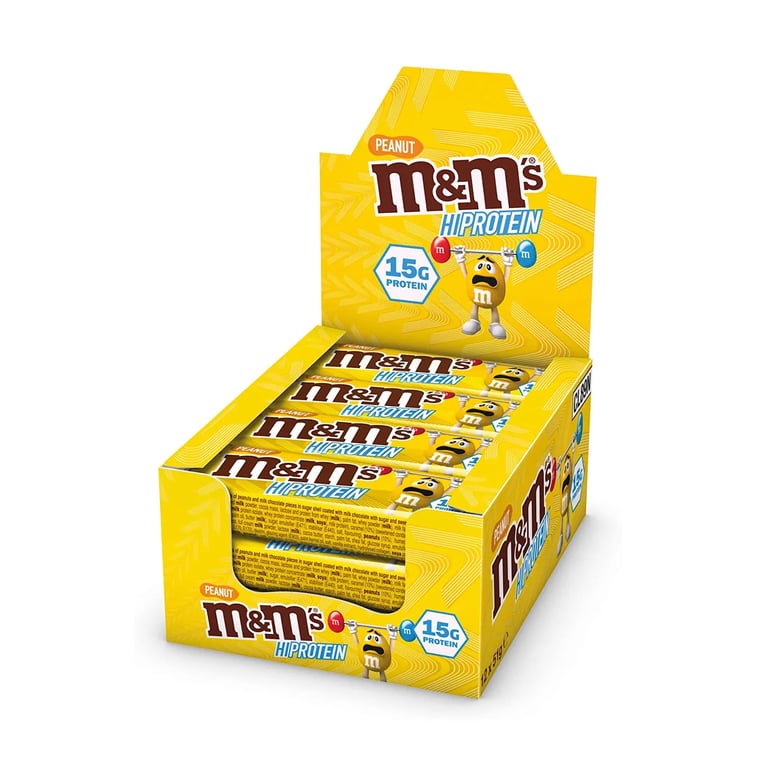M&M's Hiprotein Peanut Bar
