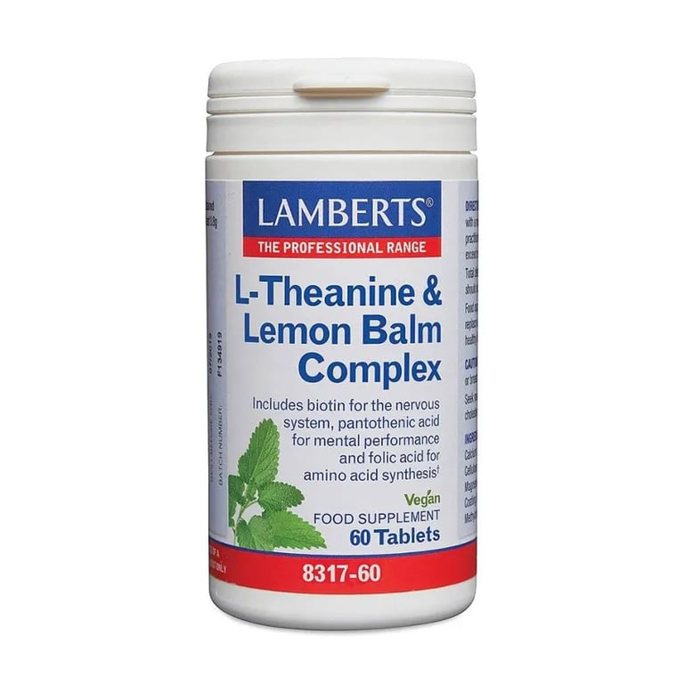 COMPLEJO DE TEANINA Y BÁLSAMO DE LIMÓN