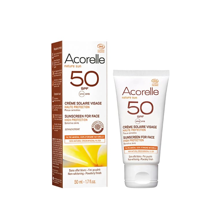 Crema Solar Facial SPF50 Alta Protección