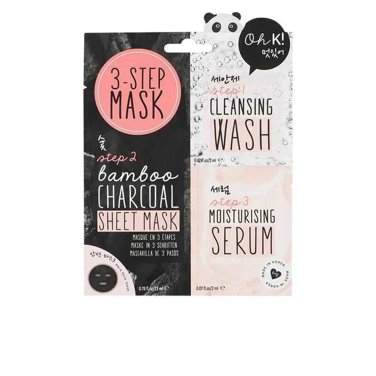 3 Step Charcoal Face Mask