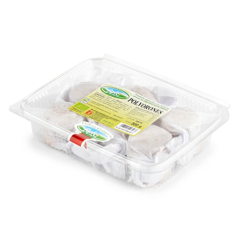 Polvorones de Chocolate Blanco Trigo Espelta