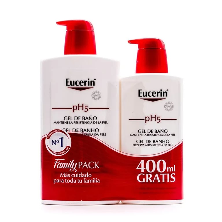 EUCERIN PH 5 SKIN PROTECTION BADGEL + 400 ml GRATIS