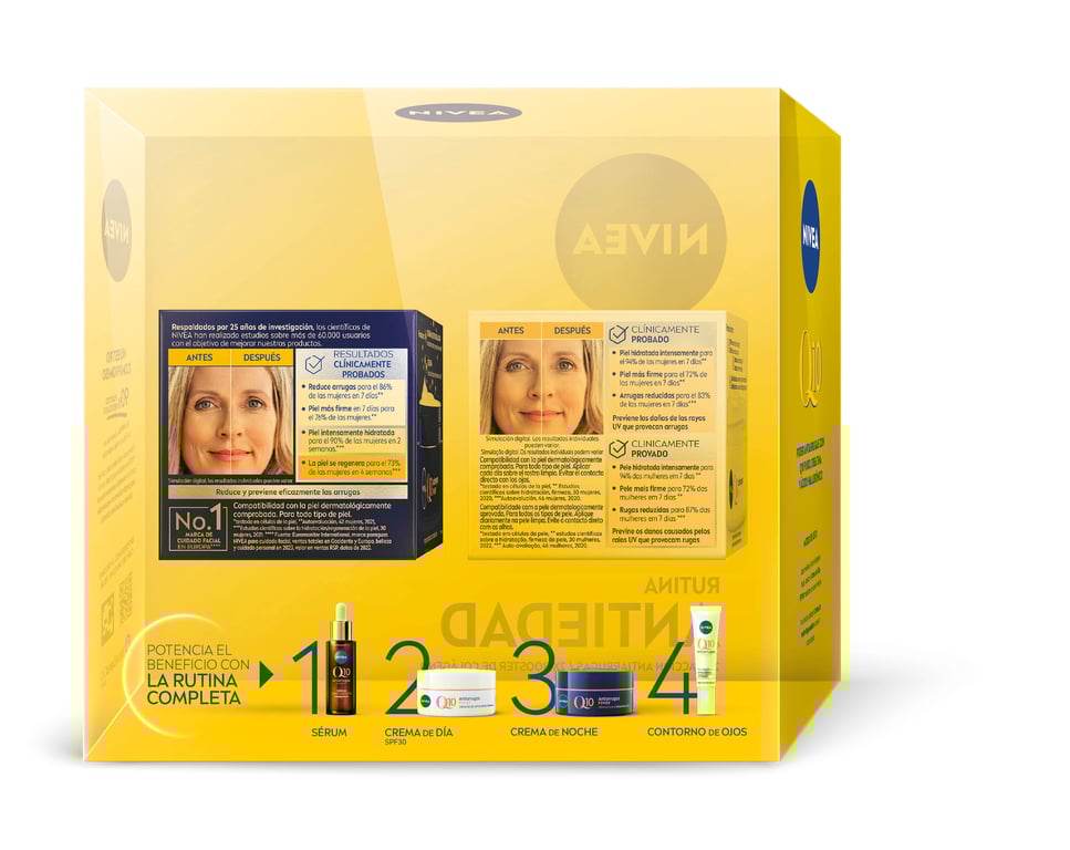 Pack Q10 Power Día SPF30 50 ml + Power Noche 50 ml de Nivea