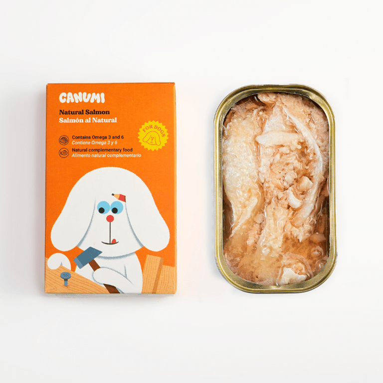 Trozos de Salmón al Natural para Perros