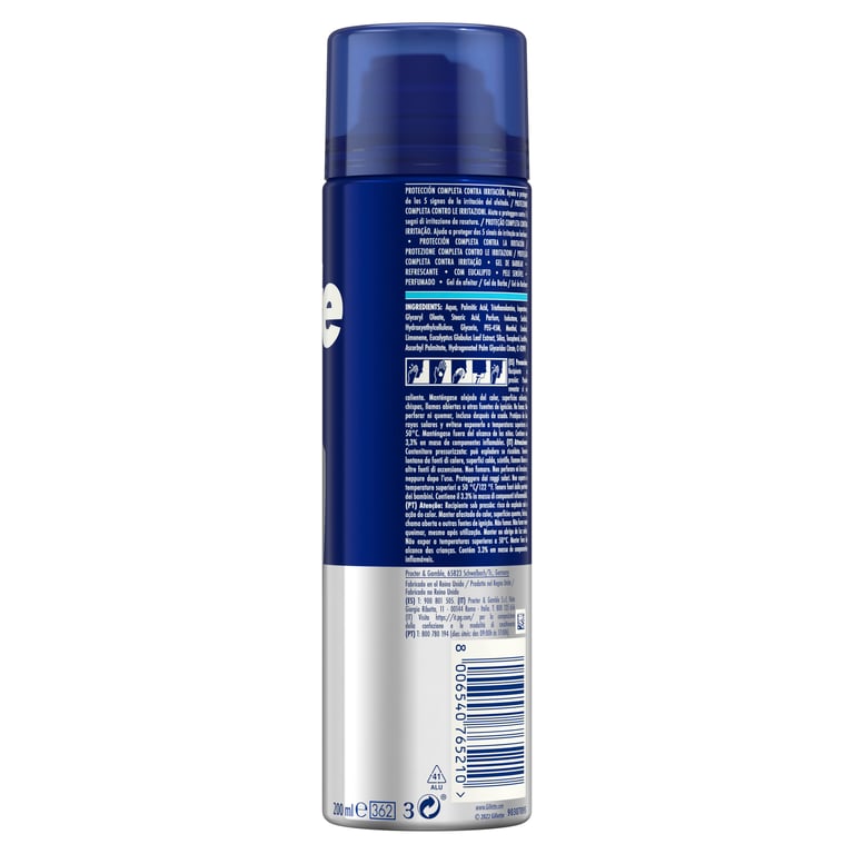 Gillette Series Rasiergel Eukalyptus 200 ml von Gillette