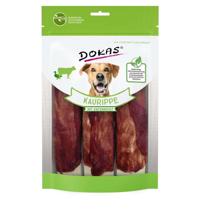 Dog Rinderknochen mit Entenbrust