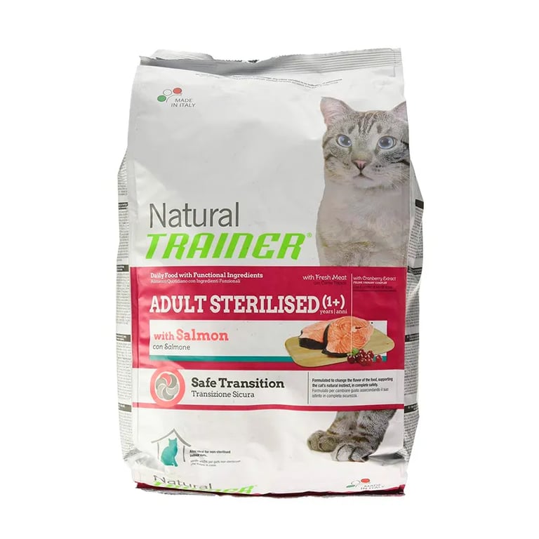 Natural Gato Adulto Esterilizado Salmón