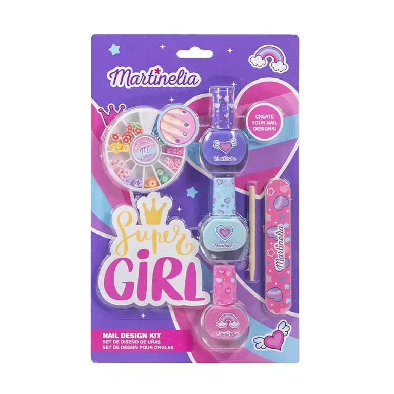 Super Girl Nail Design Set