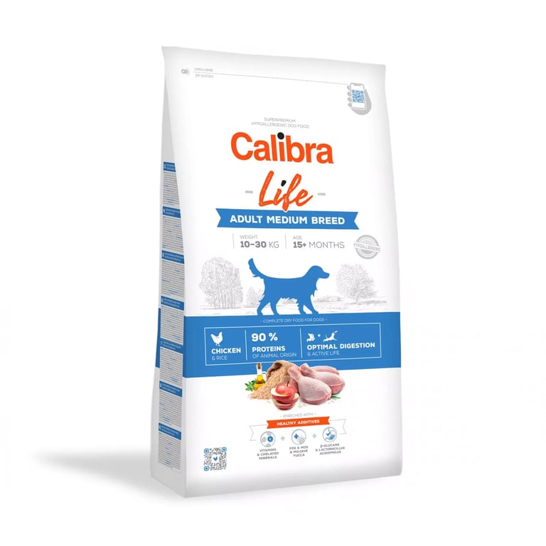 Dog Adult Medium Breed Life Poulet