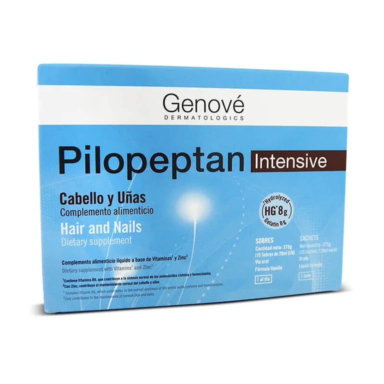 Genove Pilopeptan Intensive Cabello Y Uñas