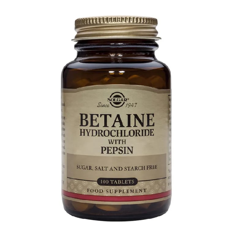 Chlorhydrate De Bétaïne À La Pepsine