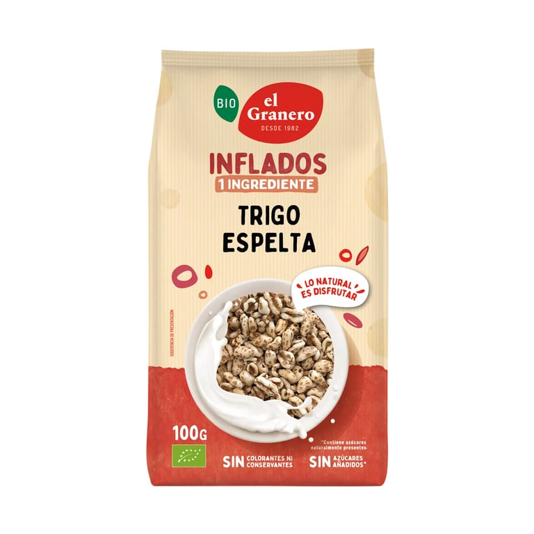 Trigo De Espelta Hinchado Bio
