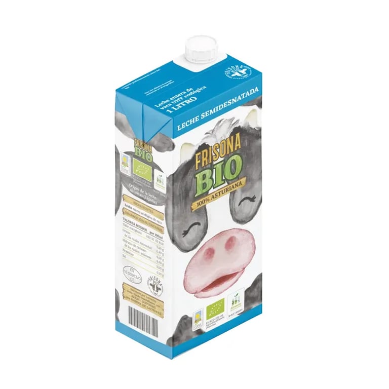 Leche Semidesnatada Bio