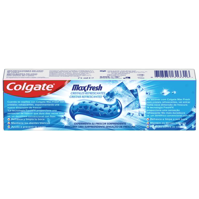Dentifrice Max Fresh Cristaux Rafraîchissants 75 ml de Colgate