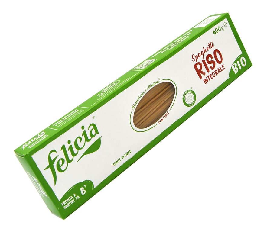 Espaguetis de Arroz Integral Ecológicos