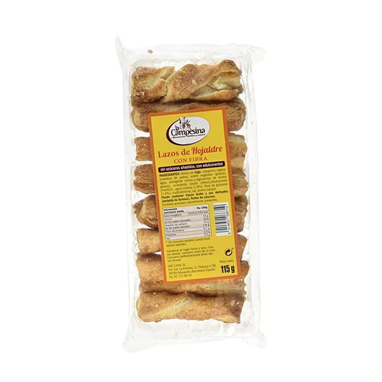 Nœuds De Pâte Feuilletée Aux Fibres