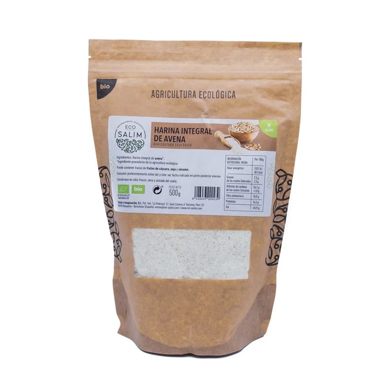 Farinha de Aveia Integral Bio