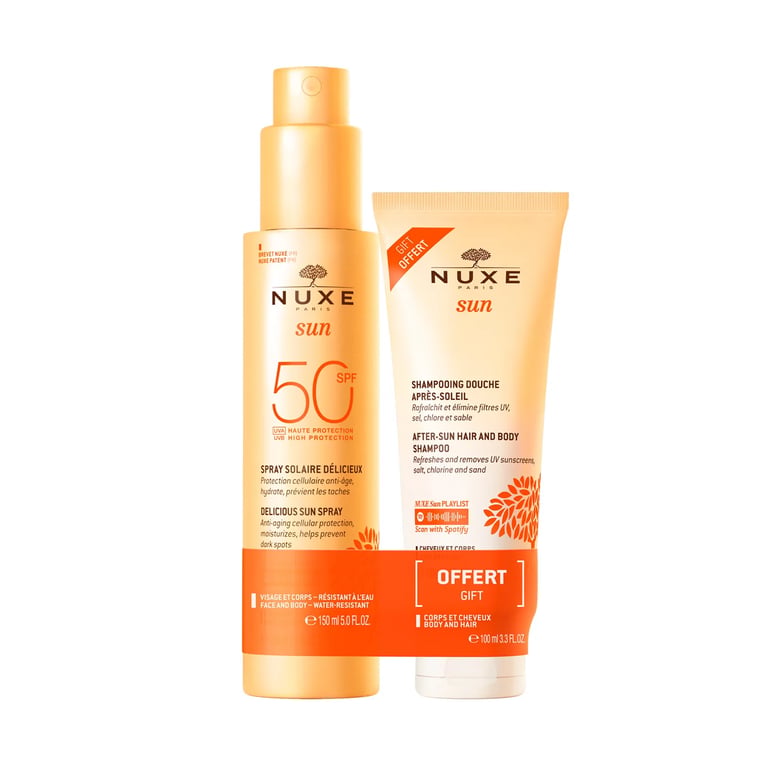 Sun Spray Viso e Corpo SPF 50 150 ml + Shampoo Doccia 100 ml