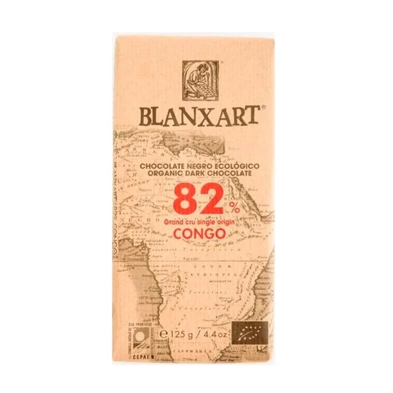 Chocolate Negro Del Congo 82%