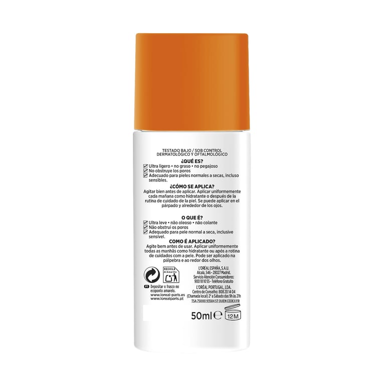 Men Expert Hydra Energetic Con Vitamina C SPF50 50 ml de L'Oreal Paris