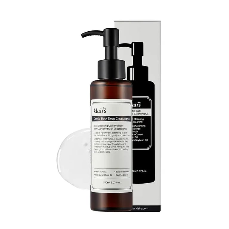 Gentle Black Deep Clean Oil
