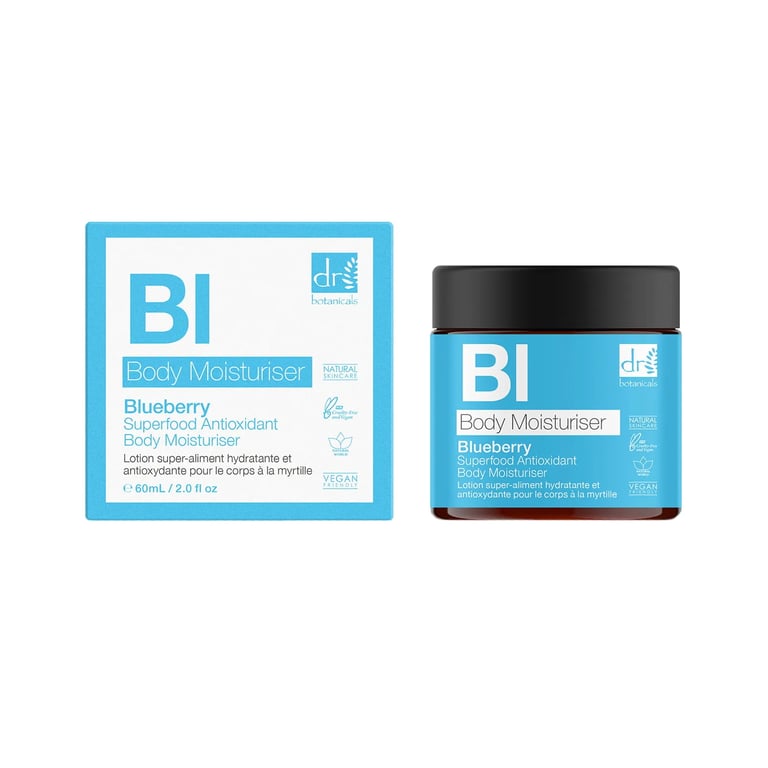 Blueberry Superfood Antioxidant Body Moisturiser