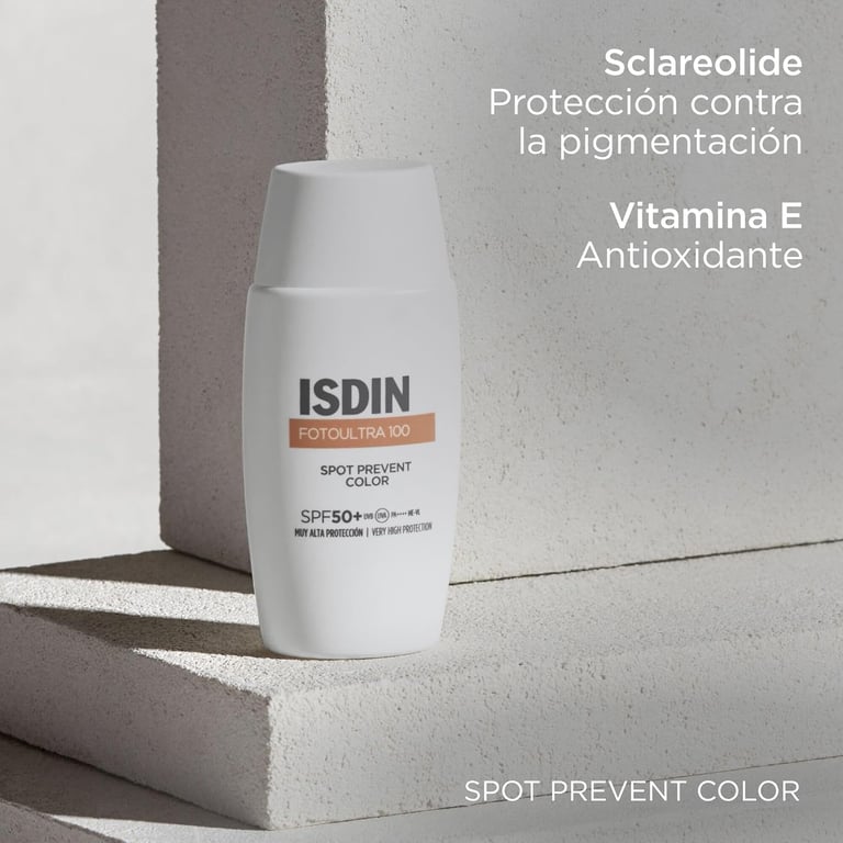 Fotoultra 100 Spot Prevent Color SPF50+ 50 ml de Isdin
