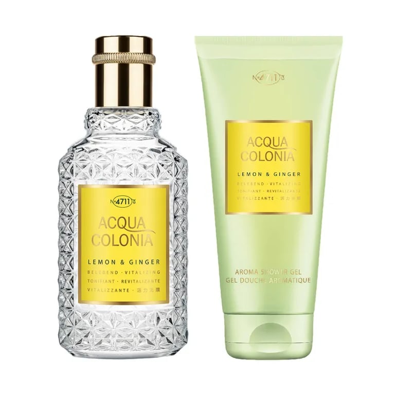 Acqua Colonia Lemon & Ginger Lote EDC 50 ml + Gel De Duche 75 ml