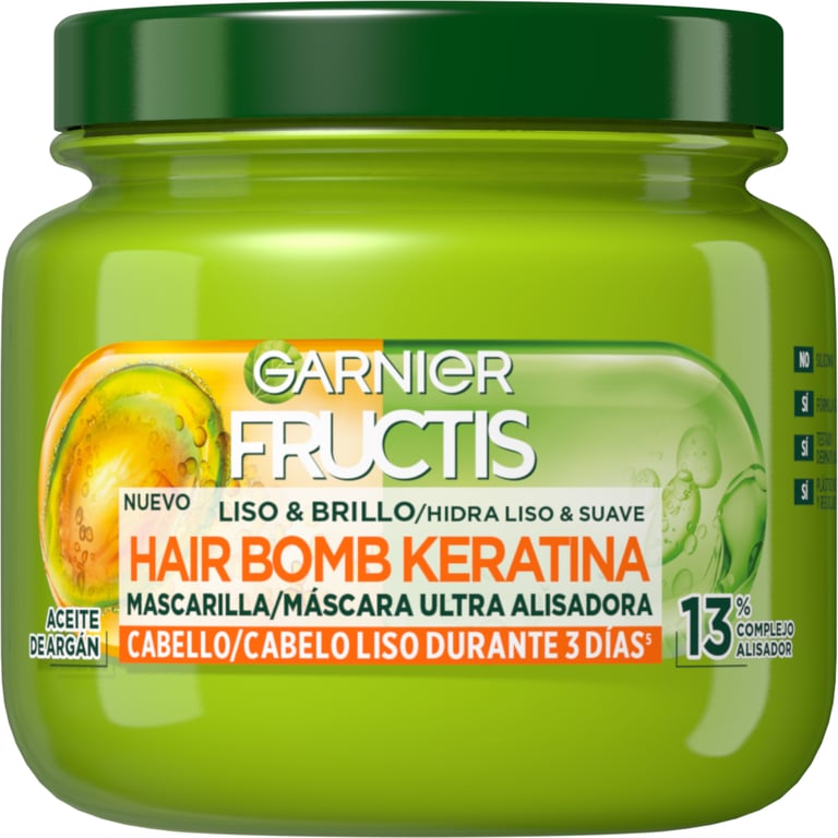 Fructis Hydra Lisse 72H Masque 300 ml