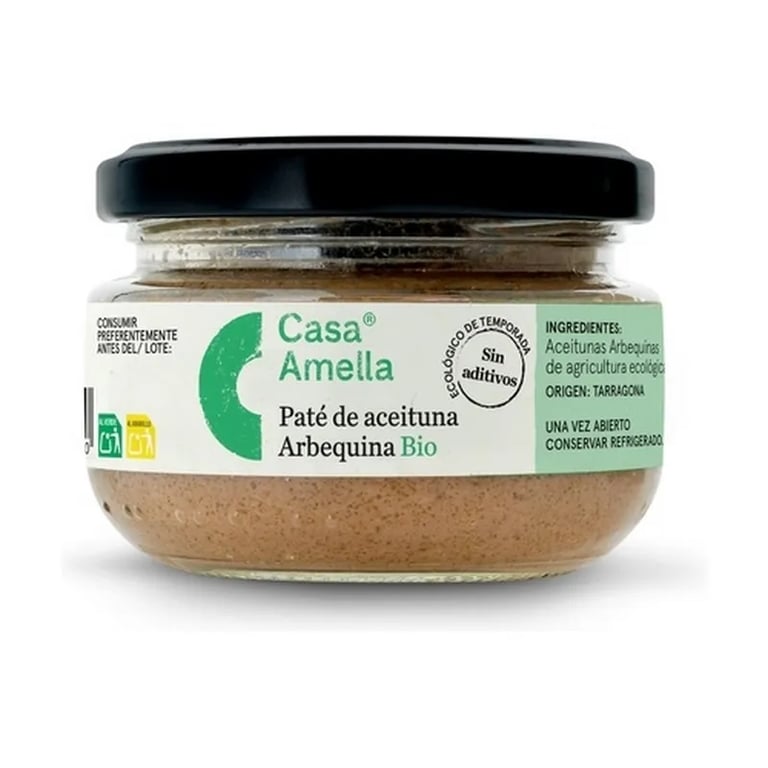 Paté Aceituna Arbequina Sin Gluten Bio