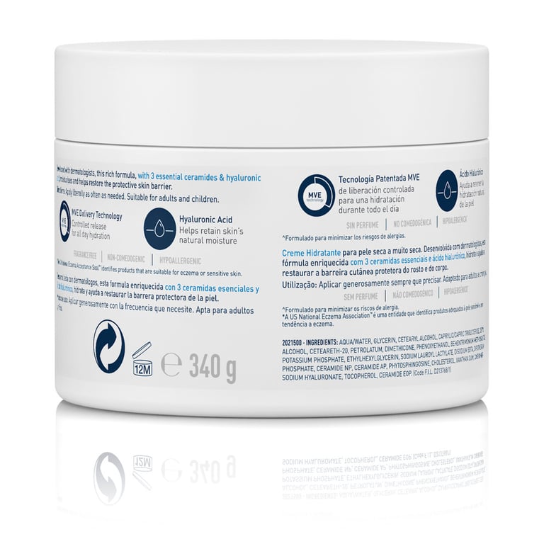 Cerave Feuchtigkeitscreme 340g von Cerave - imagen 5 de 13