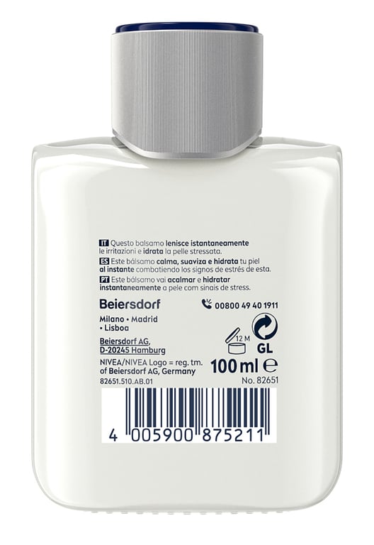 Men Sensitive Pro Ultra-Calming Balsamo After Shave 100 ml de Nivea