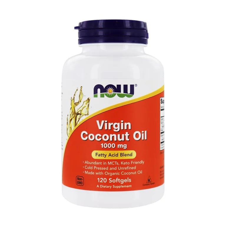 Óleo De Coco Virgem 1000 mg