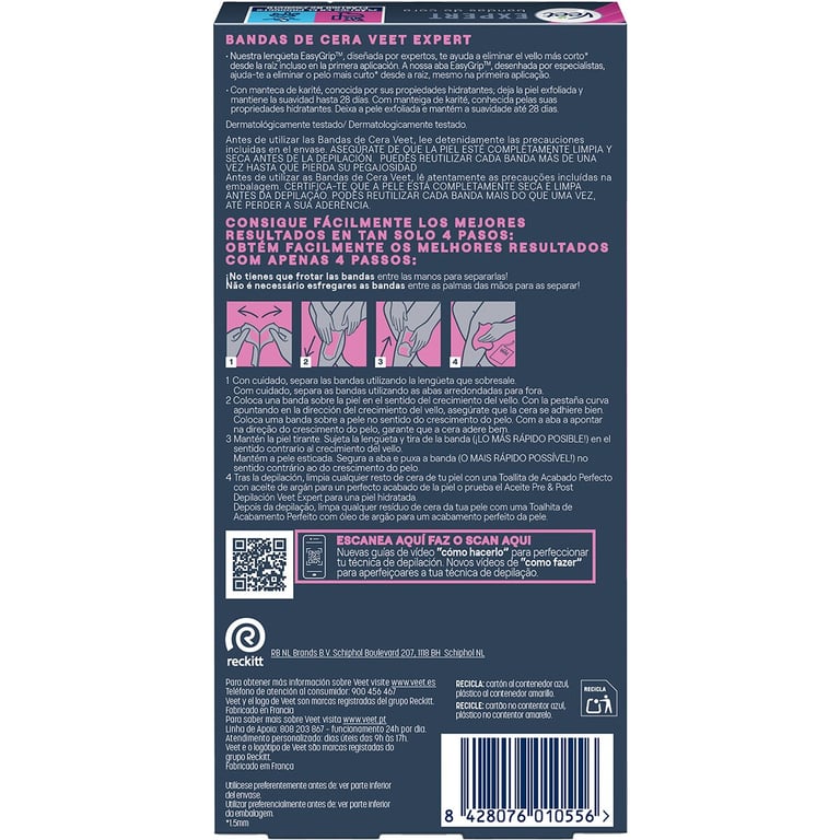 Expert Corporal Piel Normal 12 Unità di Veet