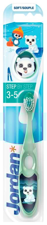 Enfants Brosse à Dent Souple 3-5 Ans de Jordan