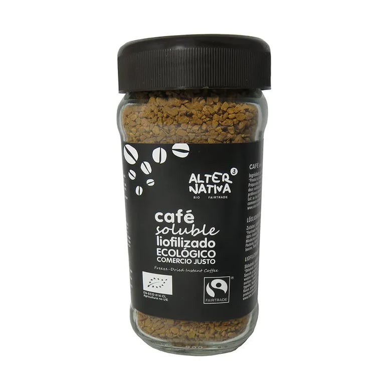 Caffè Solubile Liofilizzato Bio