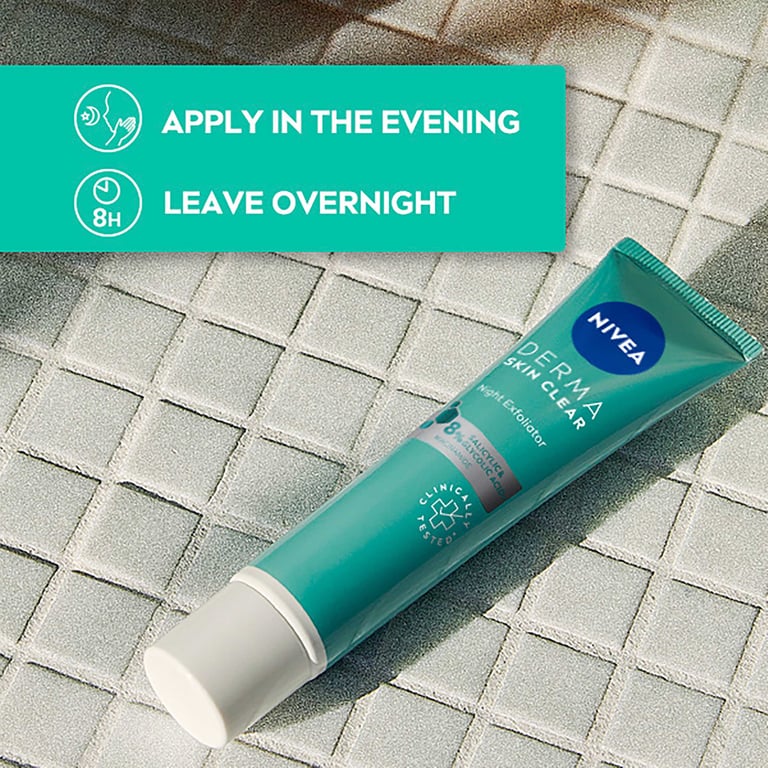 Derma Skin Clear Peeling Exfoliante De Noche 40 ml de Nivea