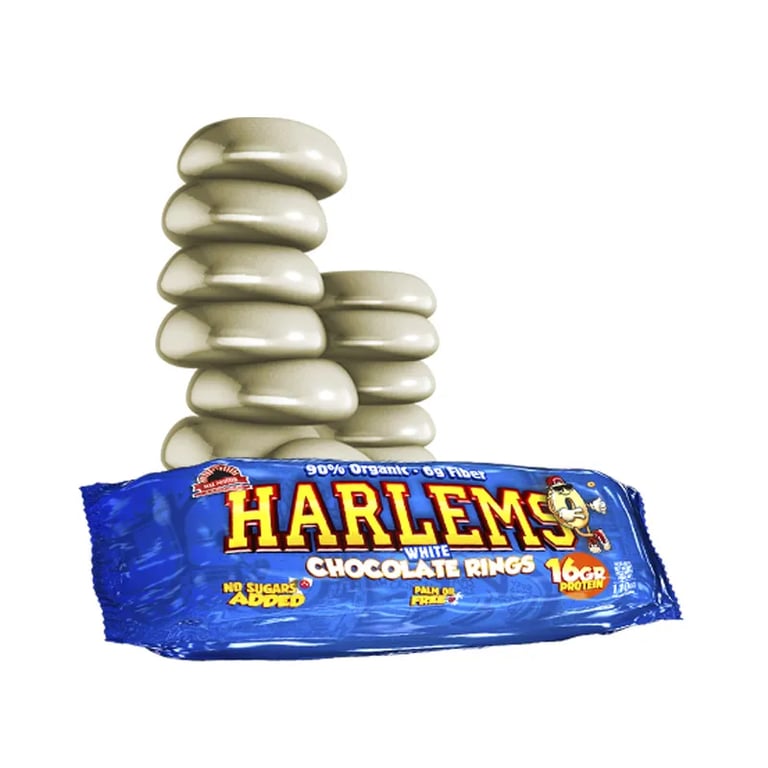 HARLEMS RINGS CHOCOLATE BLANCO
